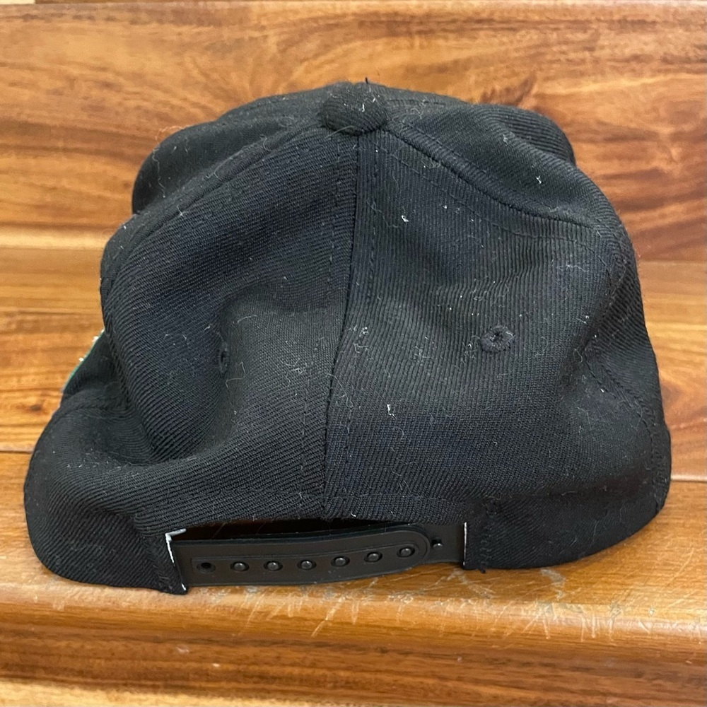 Vintage 1997 New Era Florida Marlins World Series Champs Snapback Hat 100% Wool - Picture 6 of 13